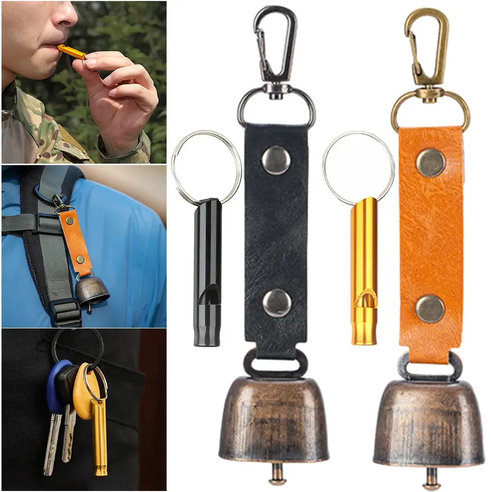 Bear Bell With Emergency Whistle Set - Image 2